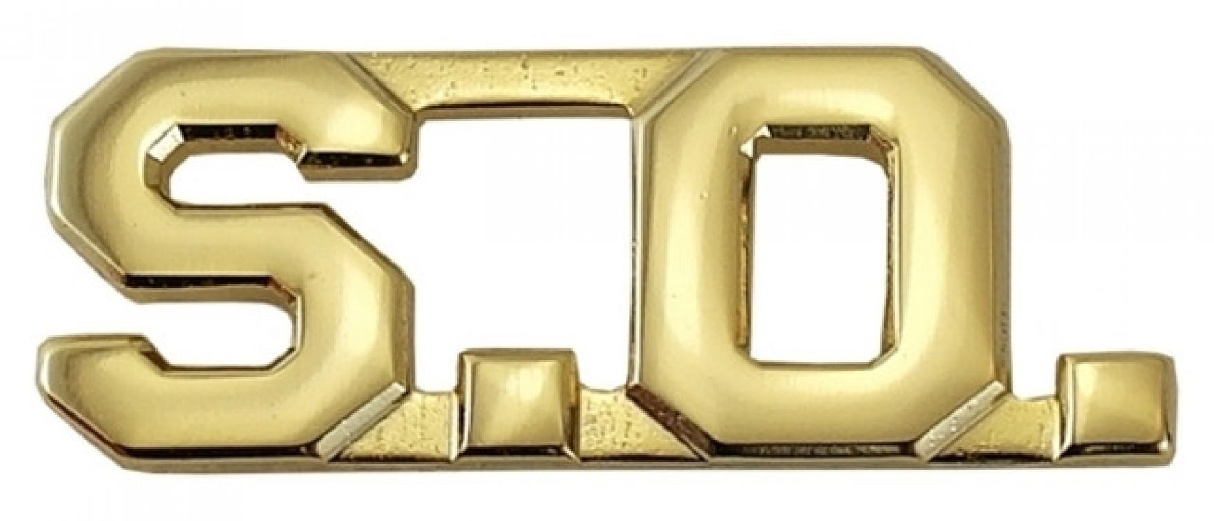 SO COLLAR PINS 1/2" TALL - SOLD IN PAIRS.